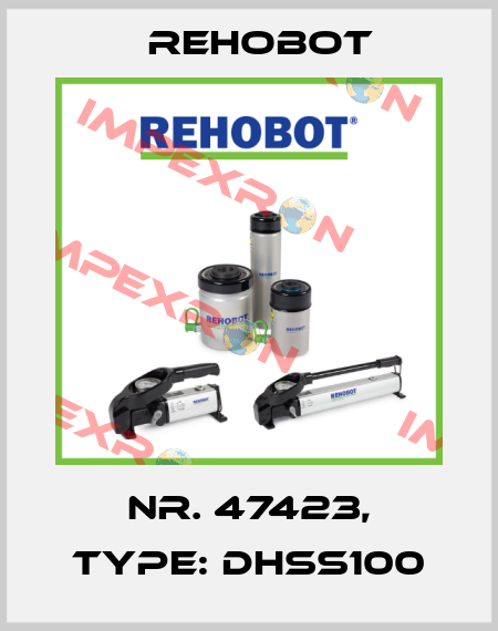 Nr. 47423, Type: DHSS100 Rehobot
