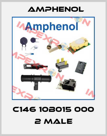 C146 10B015 000 2 MALE Amphenol
