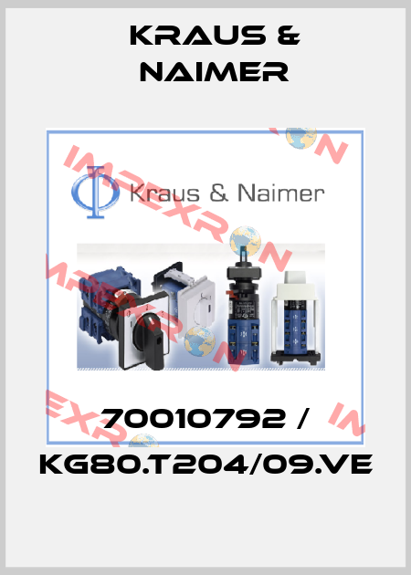 70010792 / KG80.T204/09.VE Kraus & Naimer