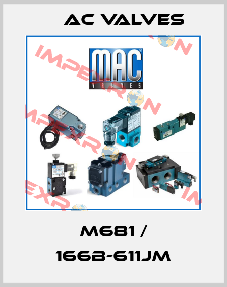 M681 / 166B-611JM МAC Valves