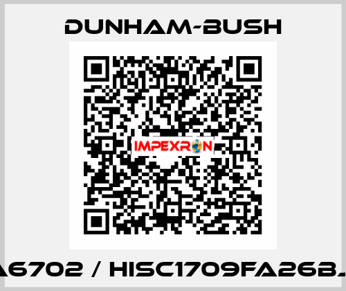 7A6702 / HISC1709FA26BJIC Dunham-Bush