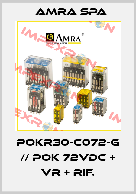 POKR30-C072-G // POK 72Vdc + VR + rif. Amra SpA