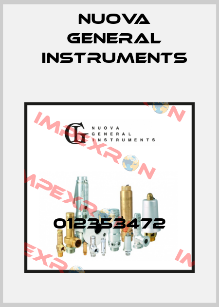 012353472 Nuova General Instruments