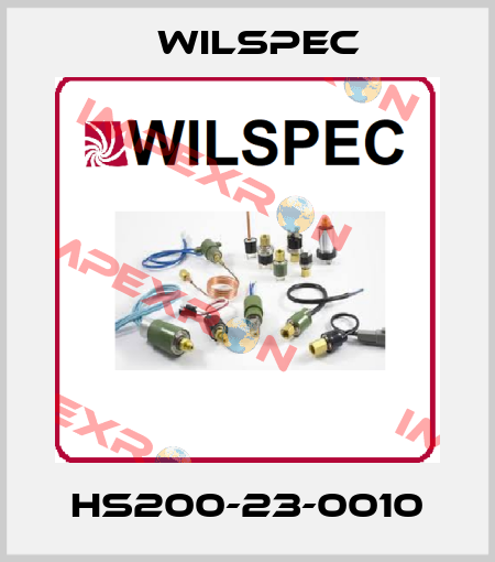 HS200-23-0010 Wilspec