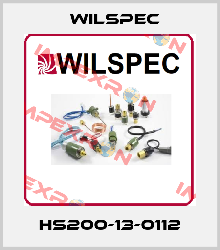HS200-13-0112 Wilspec