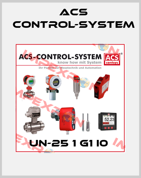 UN-25 1 G1 I0  Acs Control-System