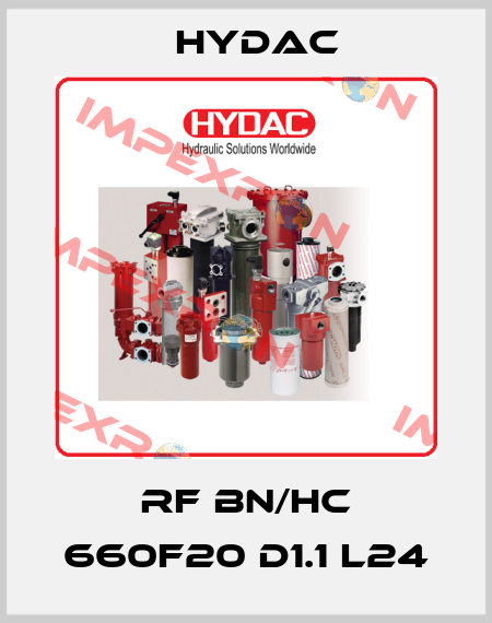 RF BN/HC 660F20 D1.1 L24 Hydac