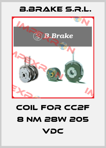 coil for CC2F 8 Nm 28W 205 VDC B.Brake s.r.l.