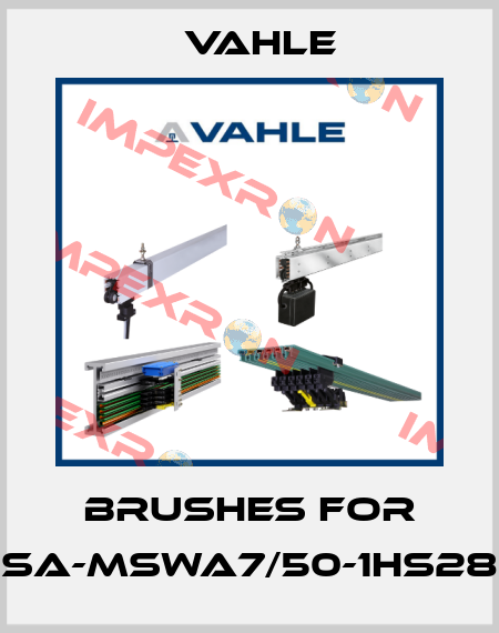 Brushes for SA-MSWA7/50-1HS28 Vahle