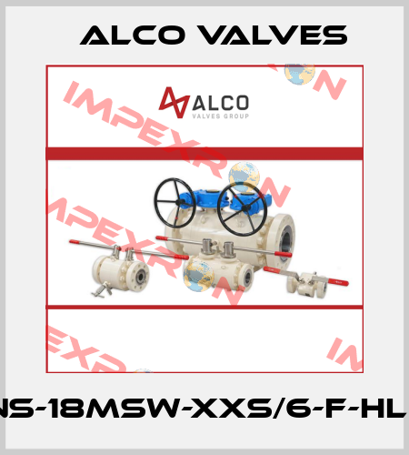 13D1AB88NS-18MSW-XXS/6-F-HLK-V91A-WE Alco Valves