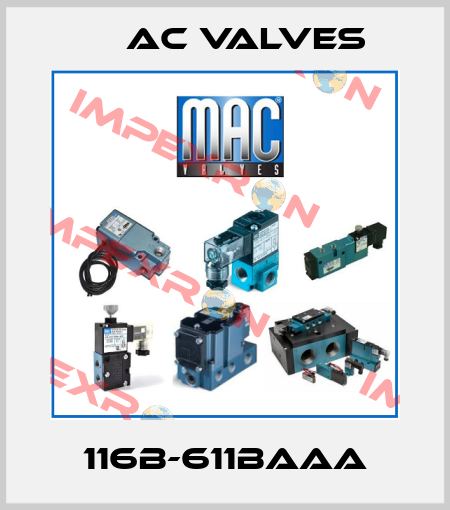 116B-611BAAA МAC Valves