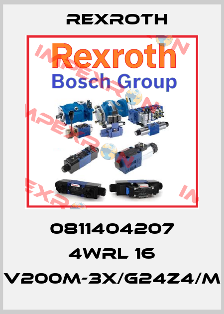 0811404207 4WRL 16 V200M-3X/G24Z4/M Rexroth
