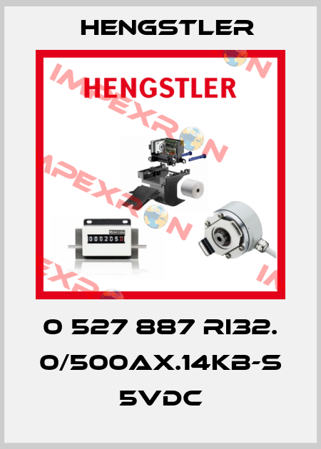 0 527 887 RI32. 0/500AX.14KB-S 5VDC Hengstler