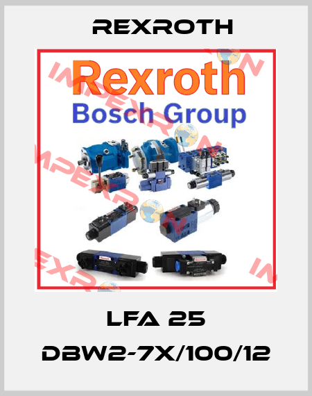 LFA 25 DBW2-7X/100/12 Rexroth