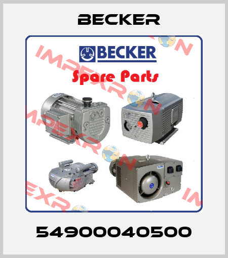 54900040500 Becker