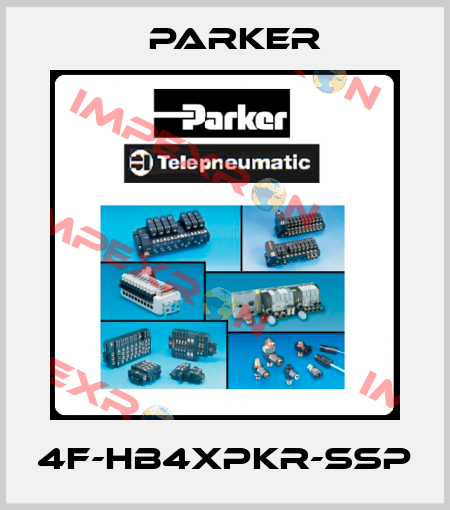 4F-HB4XPKR-SSP Parker