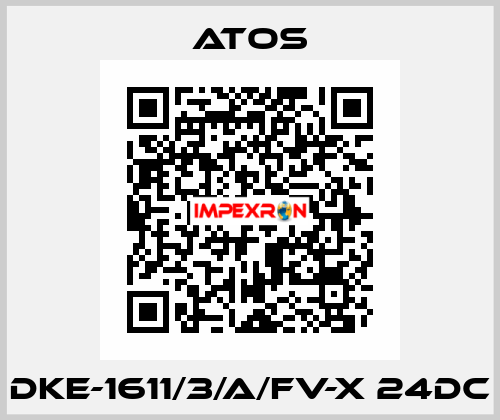DKE-1611/3/A/FV-X 24DC Atos