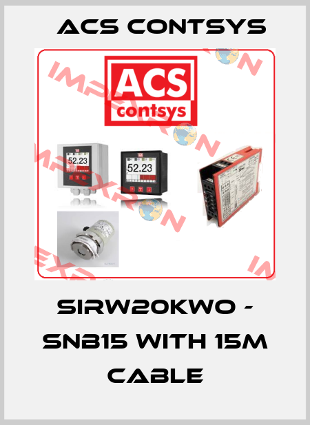SIRW20KWO - SNB15 with 15m cable ACS CONTSYS