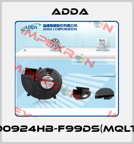 AD0924HB-F99DS(MQLTB) Adda