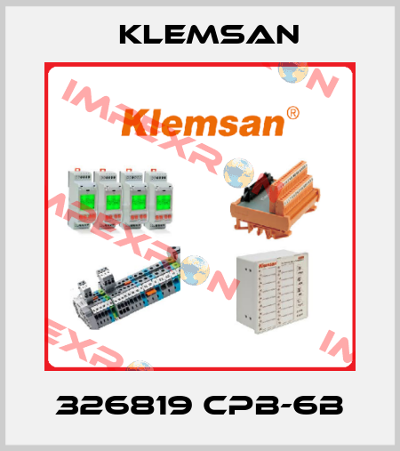 326819 CPB-6B Klemsan