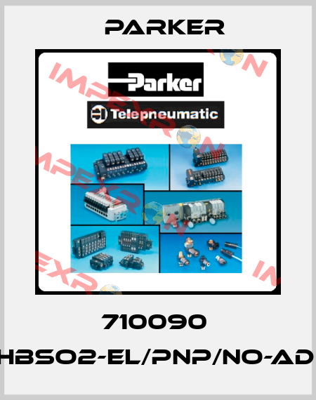 710090  HBSO2-EL/PNP/NO-AD, Parker