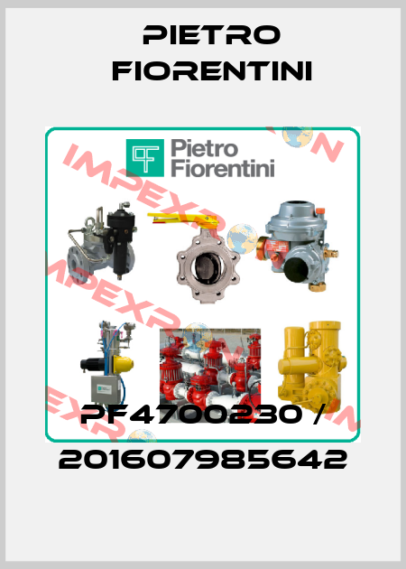 PF4700230 / 201607985642 Pietro Fiorentini