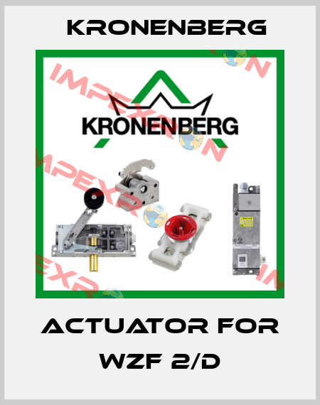 actuator for WZF 2/D Kronenberg