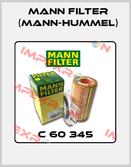 C 60 345 Mann Filter (Mann-Hummel)