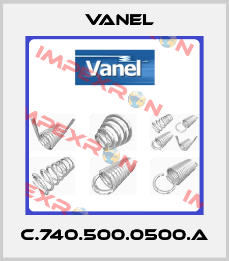 C.740.500.0500.A Vanel