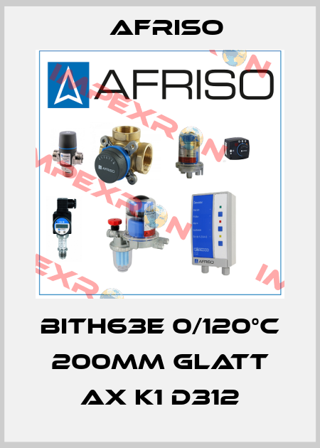 BiTh63E 0/120°C 200mm glatt ax K1 D312 Afriso
