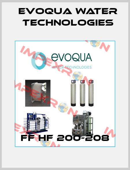 FF HF 200-208 Evoqua Water Technologies