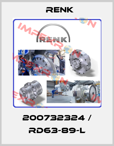 200732324 / RD63-89-L Renk