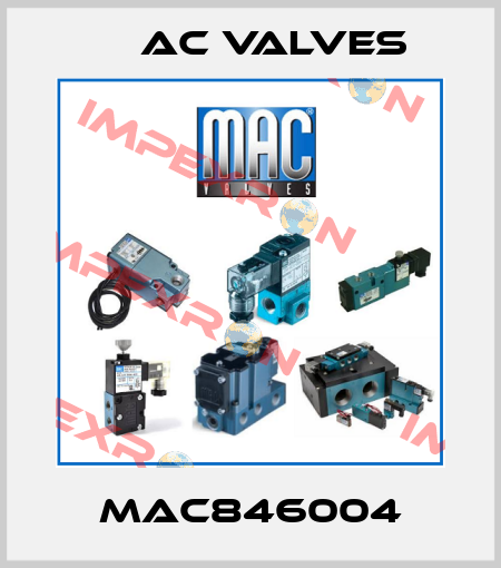 MAC846004 МAC Valves