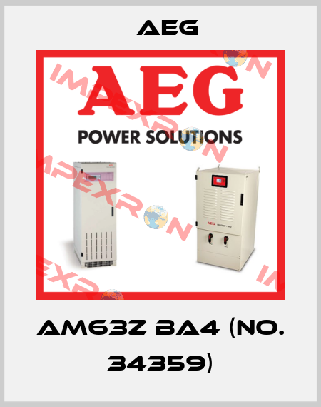 AM63Z BA4 (No. 34359) AEG