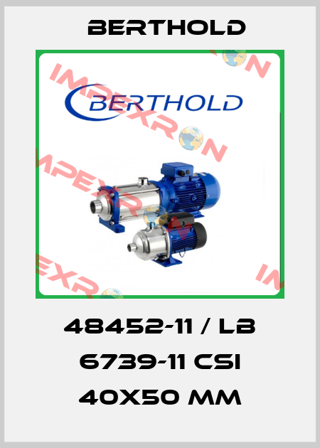 48452-11 / LB 6739-11 CsI 40x50 mm Berthold