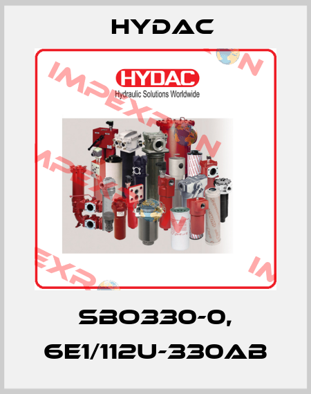 SBO330-0, 6E1/112U-330AB Hydac