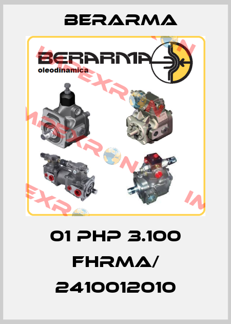 01 PHP 3.100 FHRMA/ 2410012010 Berarma