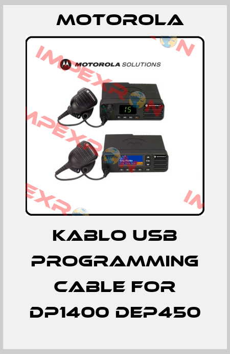 Kablo USB Programming Cable for DP1400 DEP450 Motorola