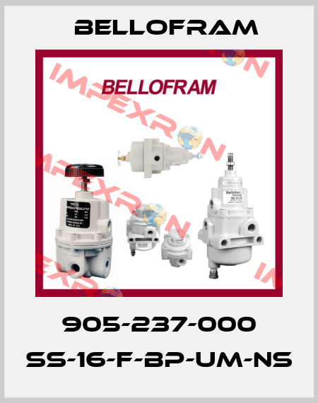 905-237-000 SS-16-F-BP-UM-NS Bellofram