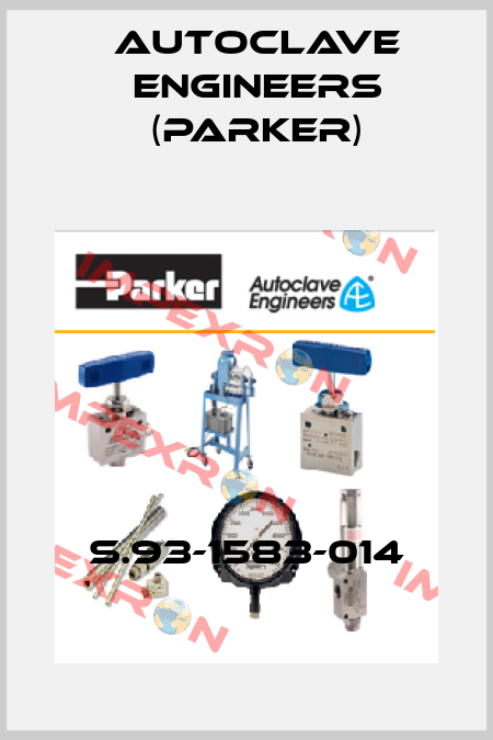 S.93-1583-014 Autoclave Engineers (Parker)