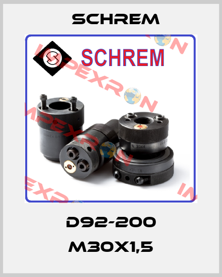 D92-200 M30x1,5 Schrem