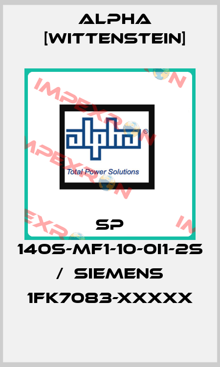 SP 140S-MF1-10-0I1-2S /  SIEMENS 1FK7083-XXXXX Alpha [Wittenstein]