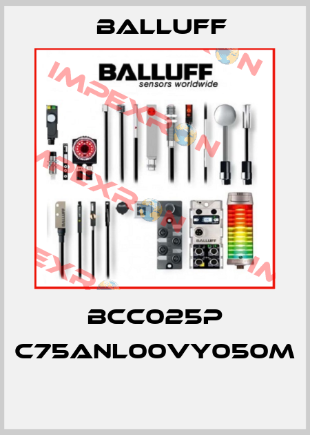 BCC025P C75ANL00VY050M  Balluff