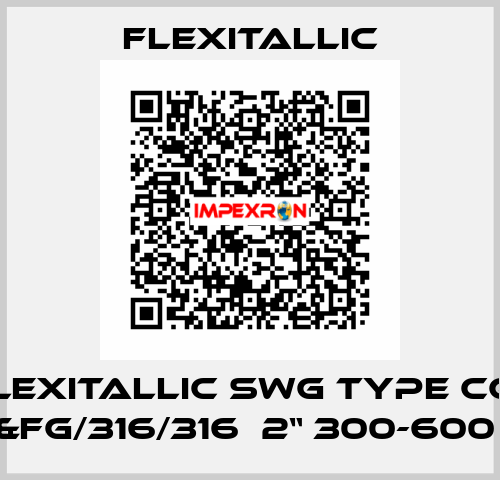 FLEXITALLIC SWG Type CGI  316L&FG/316/316  2“ 300-600 lbs  Flexitallic