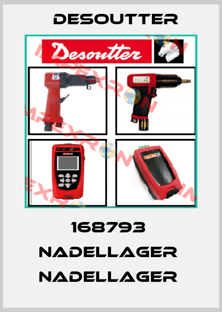 168793  NADELLAGER  NADELLAGER  Desoutter