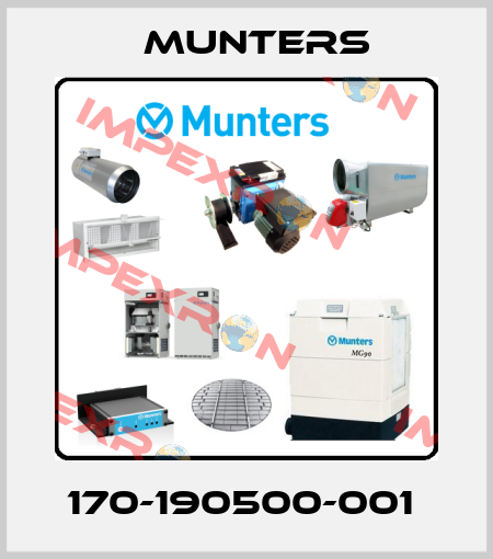 170-190500-001  Munters