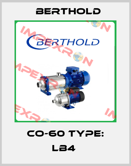 CO-60 Type: LB4  Berthold