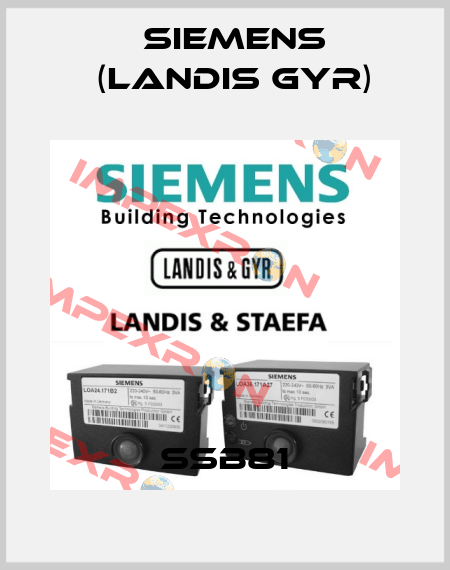 SSB81 Siemens (Landis Gyr)