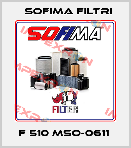 F 510 MSO-0611  Sofima Filtri