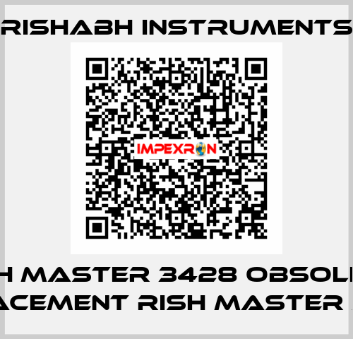 Rish master 3428 obsolete, replacement RISH MASTER 3430   Rishabh Instruments
